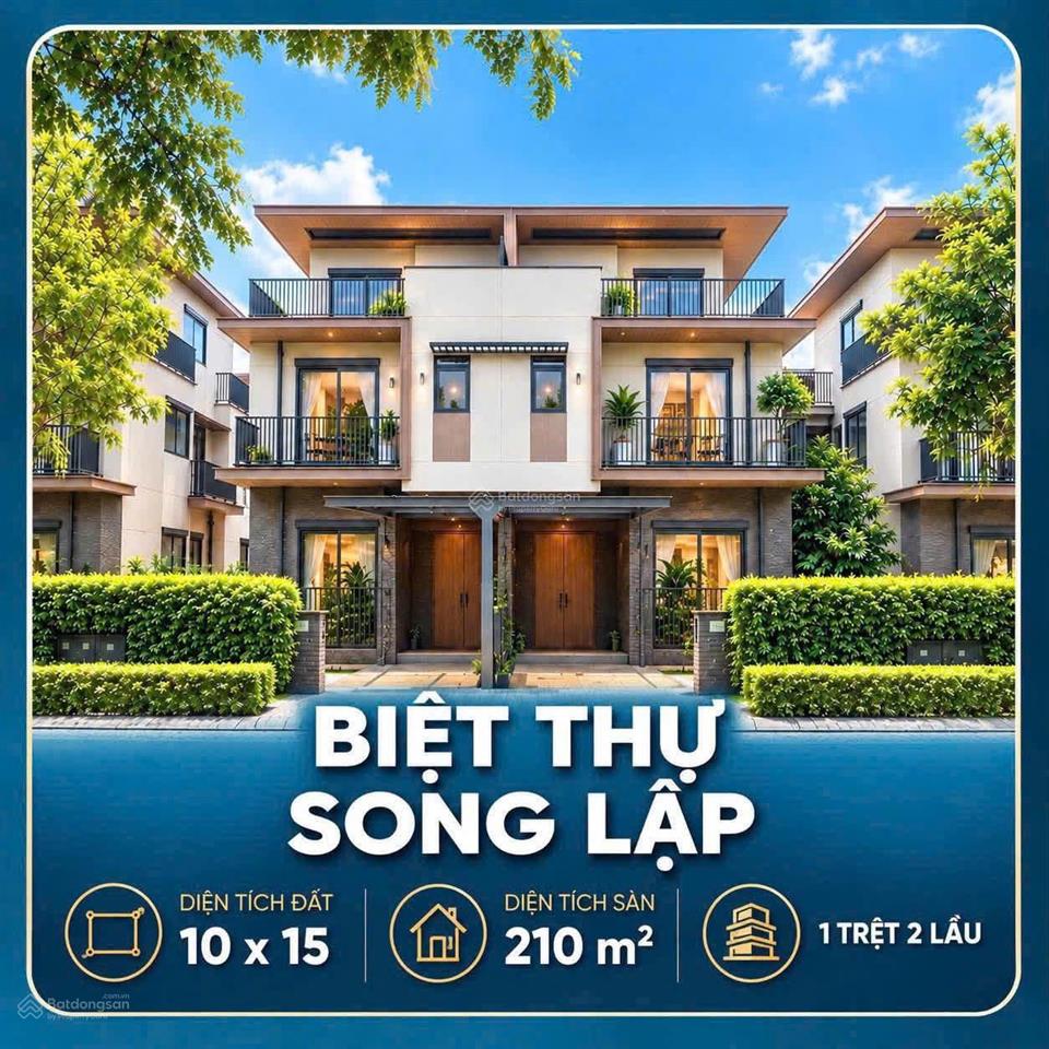 Biệt thự song lập trong quần thể rivera nagomi waterpoint giá từ 7,8 tỷ/căn