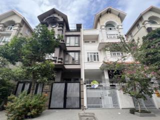 Bán biệt thự 4 tầng có hầm thang máy rộng khu him lam tân hưng q7 diện tích 10x20m giá bán 56 tỷ