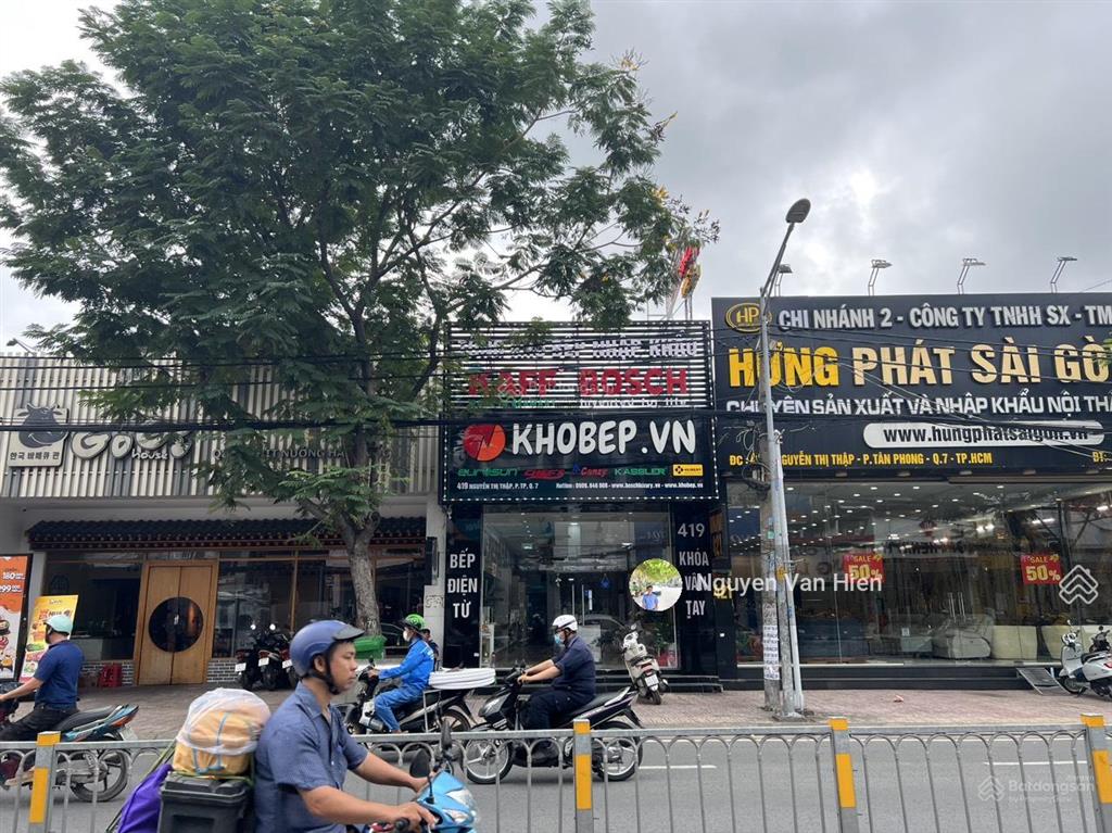 Bán nhà cấp 4 mặt tiền đường nguyễn thị thập phường tân phong, quận 7, diện tích 5x21m giá 43 tỷ