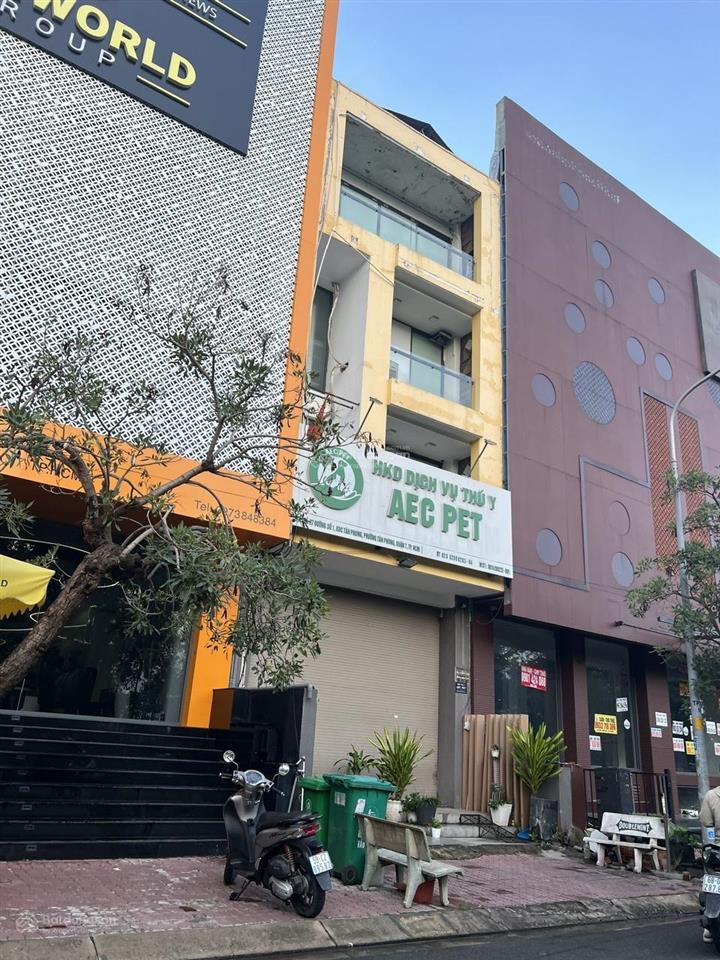 Bán nhà mặt đường nguyễn hữu thọ kdc kim sơn đối diện đh tôn đức thắng dt 5x20 hầm 4 tầng giá 30tỷ