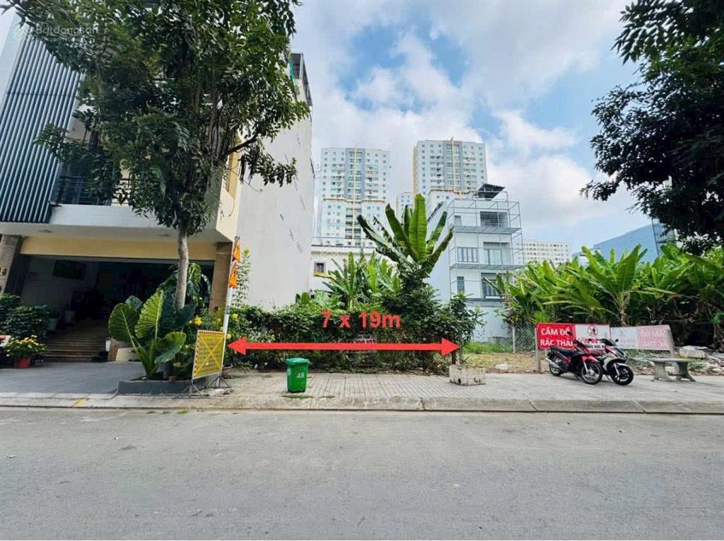 Bán đất kdc công ích quận 4  phường tân mỹ q7. dt 7x19 đường nhựa 12m gần cc bellaza giá 16,5 tỷ