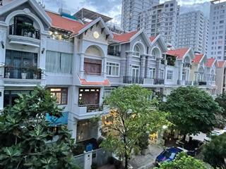 Bán nhà him lam 5x20m giá 27,5 tỷ hầm trệt 2 lầu sân thượng, gồm 4pn, 5wc nội thất cao cấp nhà đẹp