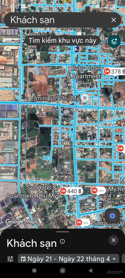 Mình bán cho gđ lô đất biệt thự, mặt tiền đường 6 lane, có vỉa hè. trung tâm phường phú mỹ gần ql51