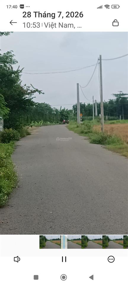 Bán đất mặt tiền nhựa ôm đất dài 320m, cách ngã 6 đá bạc chỉ 3km