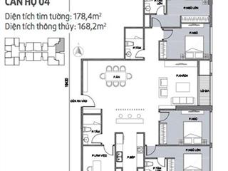 Bán căn hộ góc 5 phòng ngủ chung cư times city park hill tòa vip p10 premium đầy đủ đồ xịn 178m