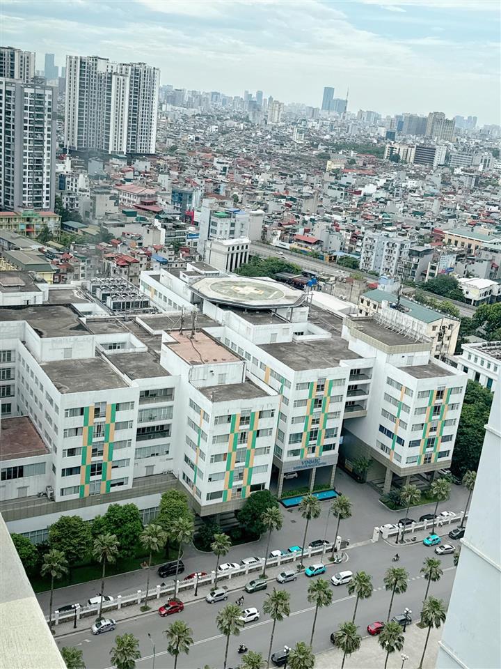 Cho thuê căn hoa hậu 2 phòng ngủ sáng times city đầy đủ đồ đẹp mới giá hạt dẻ