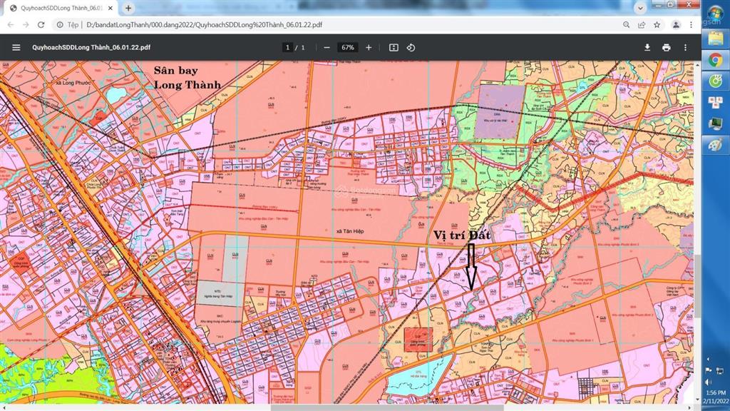 Tôi là chính chủ bán 1200m2 đất (29mx42m), giá 3tỷ6, sổ hồng riêng xã tân hiệp, long thành, đn
