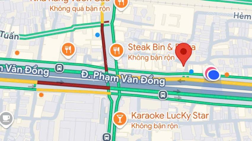 Bán nhà mặt tiền phạm văn đồng, phường bình lợi trung, bình thạnh 65m2 ngang 4m
