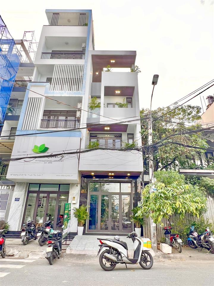 Nhà đẹp đón tết 4 tầng 4x19 đường số khu cư xá ngân hàng q7 15.5 tỷ