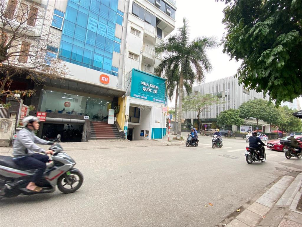 Chính chủ cho thuê mặt bằng tầng 1 làm showroom, phòng giao dịch số 25 phố thọ tháp, cầu giấy