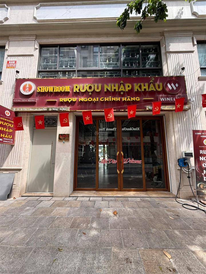 Bán shop 6.5 tầng mặt đường tố hữu himlam vạn phúc 91m2 mặt tiền 6.5m, full nội thất nhập khẩu.