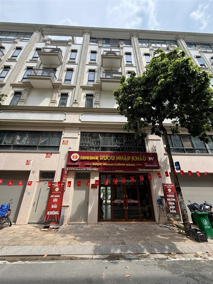 Bán shop 6.5 tầng mặt đường tố hữu himlam vạn phúc 91m2 mặt tiền 6.5m, full nội thất nhập khẩu.