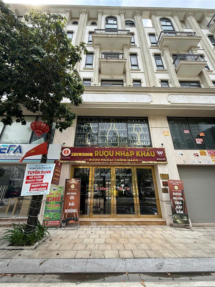 Bán shop 6.5 tầng mặt đường tố hữu himlam vạn phúc 91m2 mặt tiền 6.5m, full nội thất nhập khẩu.