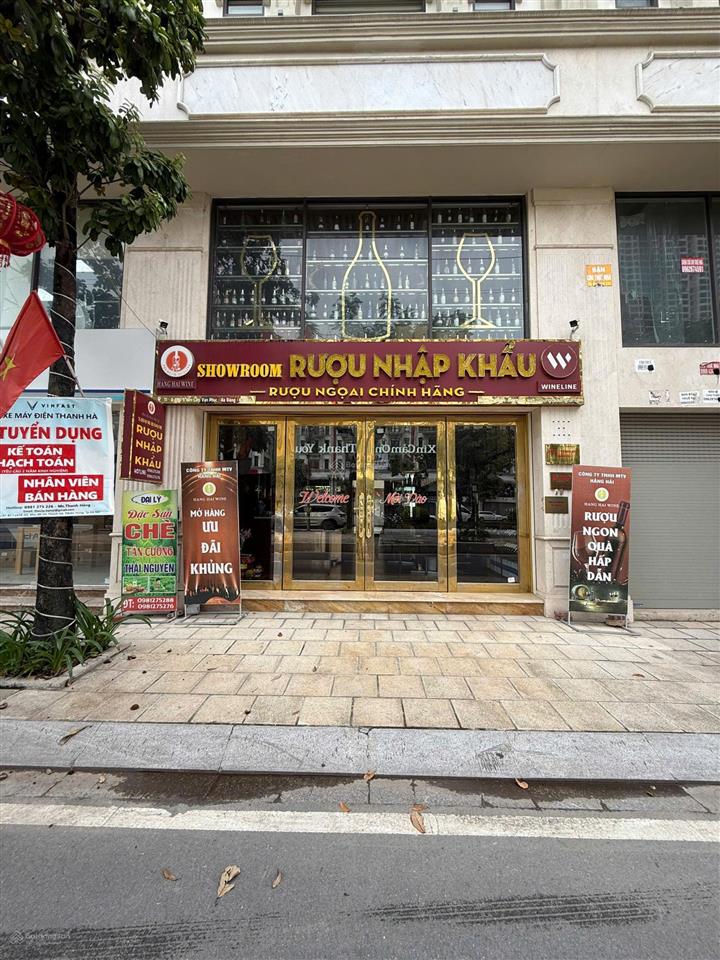 Bán shop 6.5 tầng mặt đường tố hữu himlam vạn phúc 91m2 mặt tiền 6.5m, full nội thất nhập khẩu.