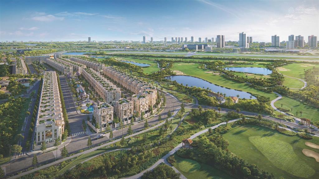 Biệt thự đơn lập bể bơi riêng 218m2 himlam golf long biên của giới tinh hoa sổ đỏ trao tay