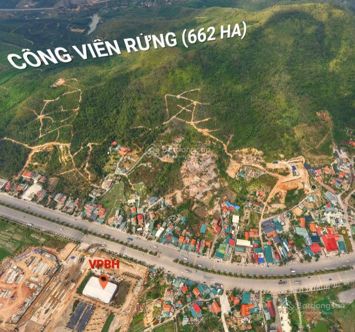 Bán ô góc 2 mặt tiền đối diện văn phòng bán hàng vinhomes hạ long xanh  đường 60m  dt 186m²