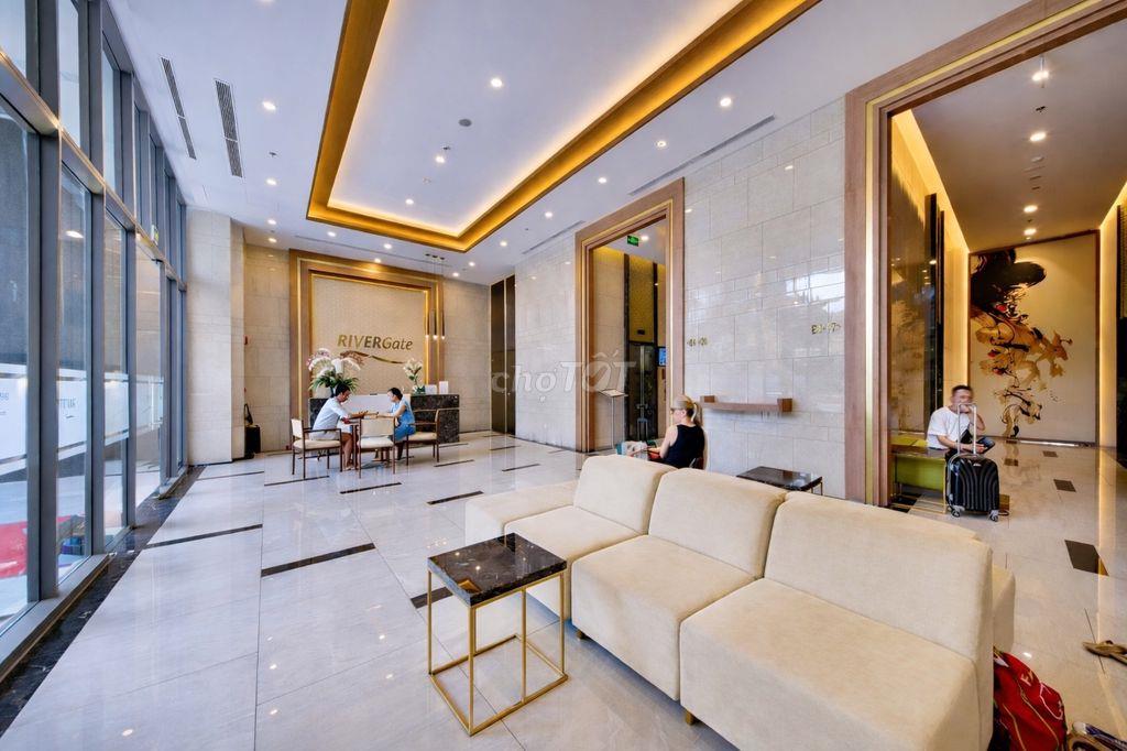 Cho thuê officetel RiverGate Quận 4 — 50m² full NT, phù hợp 8 nhân sự