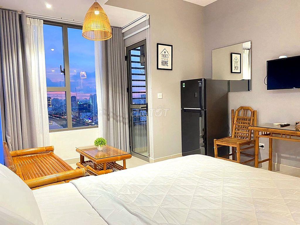 Cho thuê officetel RiverGate 32m2 full nội thất Q4