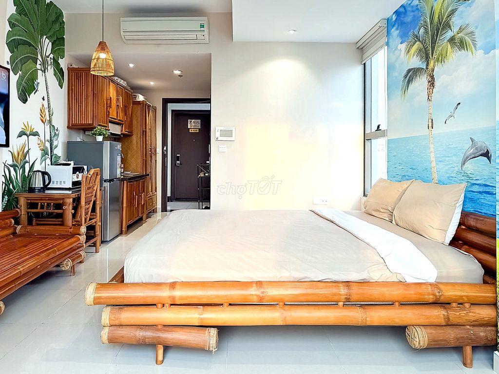 Cho thuê officetel RiverGate 32m2 full nội thất Q4