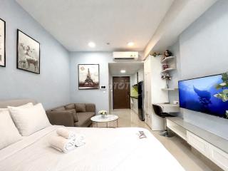 Cho thuê dài hạn Studio River Gate Quận 4, 30m², đủ nội thất, 15tr