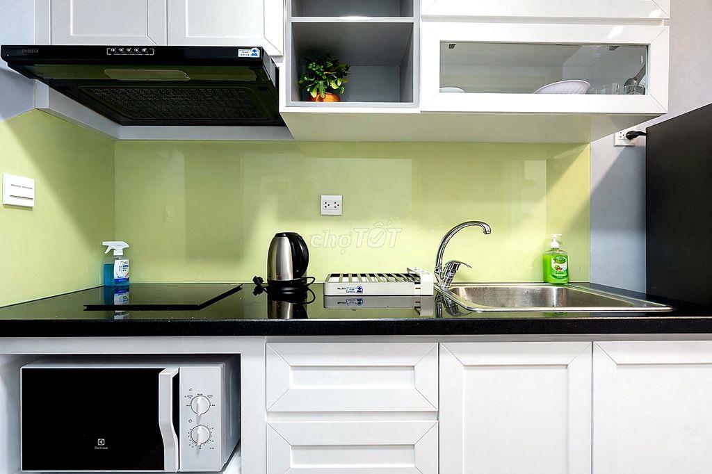 Cho thuê dài hạn Studio River Gate Quận 4, 30m², đủ nội thất, 15tr