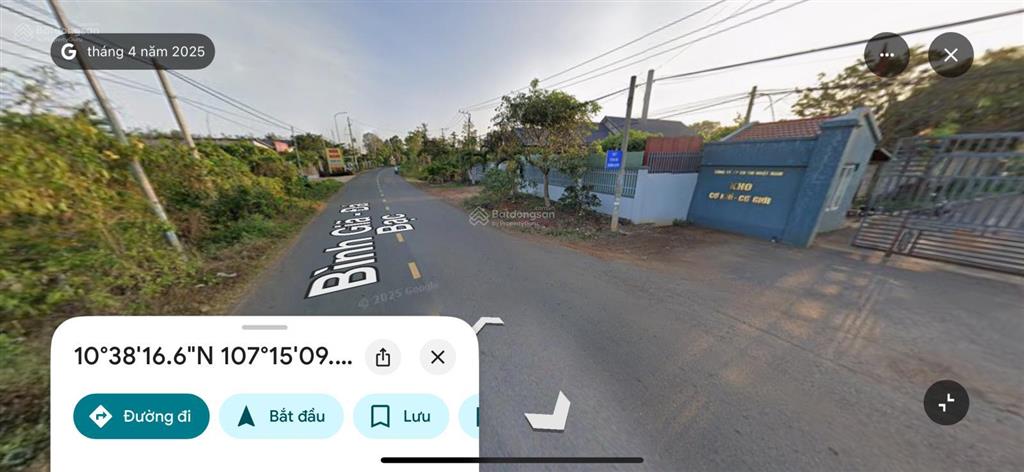 Chủ ngộp bán gấp 7500m2 bình giã  đá bạc  ngay sát ngã 4 ngãi giao  rẻ hơn định giá 5 tỷ