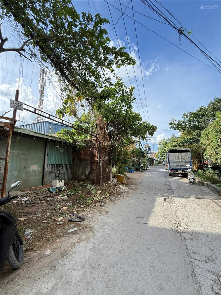 Bán lô đất 67 m², mặt tiền nhựa 8 m phường an phú đông, sổ sẵn công chứng liền, giá chỉ 4 tỷ 5