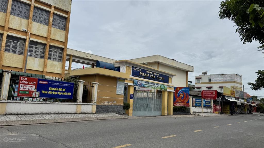 Cần bán lô đất 69m² đường thông mặt rạch gần trường học, phường an phú đông, giá chỉ 4,6 tỷ