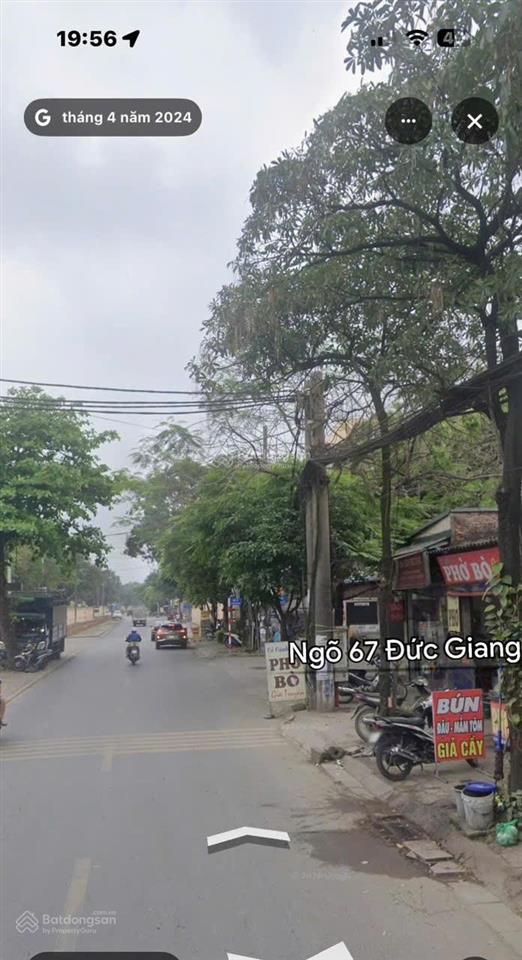 Bán đất đức giang cách phố chính 20m