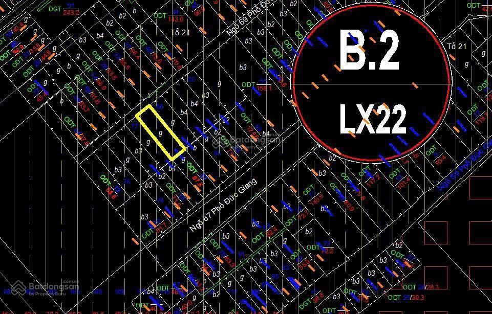Bán đất đức giang cách phố chính 20m