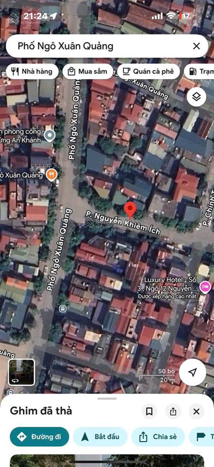 Bán nhà mặt phố ngô xuân quảng có vỉa hè, kinh doanh đỉnh