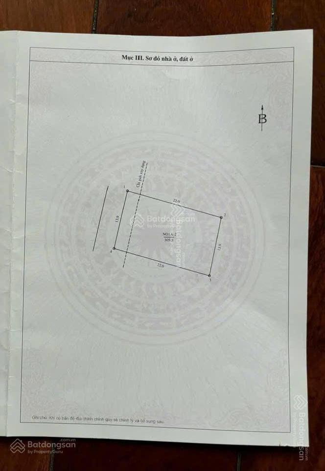 Baán biệt thự thô 3 tầng phố chu huy mân giá cực sốc