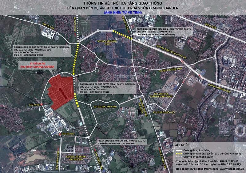 Đón sóng vành đai 3.5 với biệt thự vườn cam 240m². số đỏ vĩnh viễn