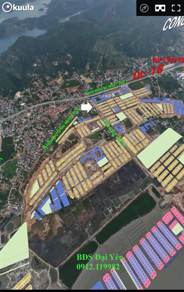 Đất 66m2 mặt đại lộ 48m của vinhome hạ long xanh  vịnh thiên đường nhiệt đới