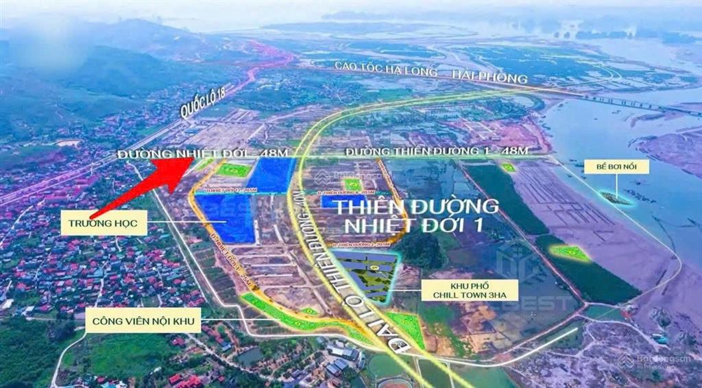 Đất 66m2 mặt đại lộ 48m của vinhome hạ long xanh  vịnh thiên đường nhiệt đới