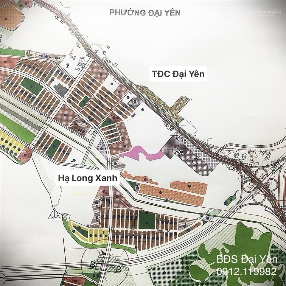Đất tái định cư đại yên  dự án vin hạlongxanh  lô góc đẹp 93.5m2 chỉ ~ 2.4 tỷ