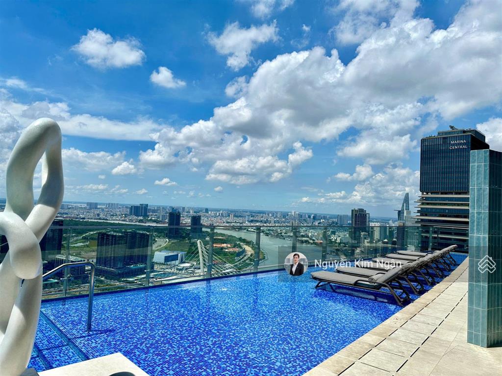 Kim ngân grand marina  cho thuê căn 3pn  119m2  130tr/th full nội thất view sông, miễn pql