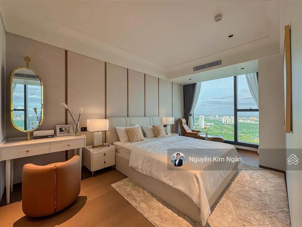 Kim ngân grand marina  cho thuê căn 3pn  119m2  130tr/th full nội thất view sông, miễn pql