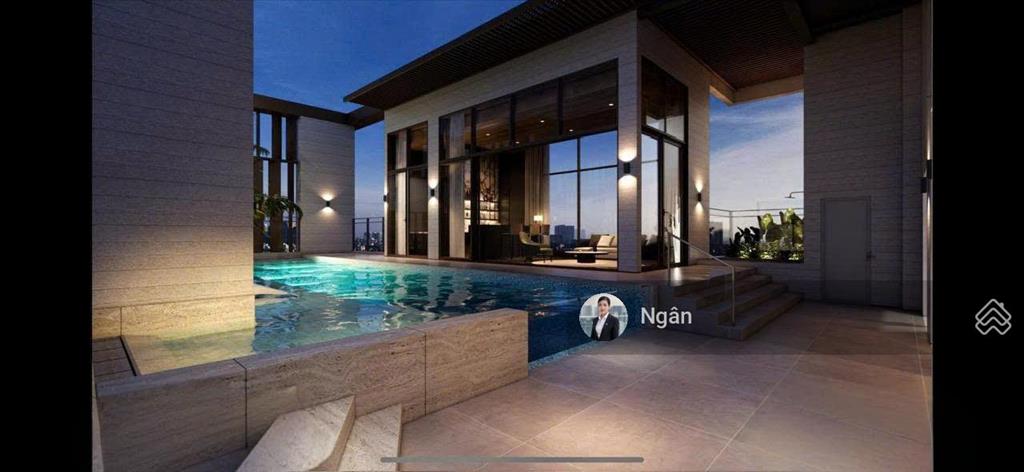 Kim ngân define  bán penthouse 570m2 với 8pn 10wc có 2 hồ bơi riêng trong nhà tại define