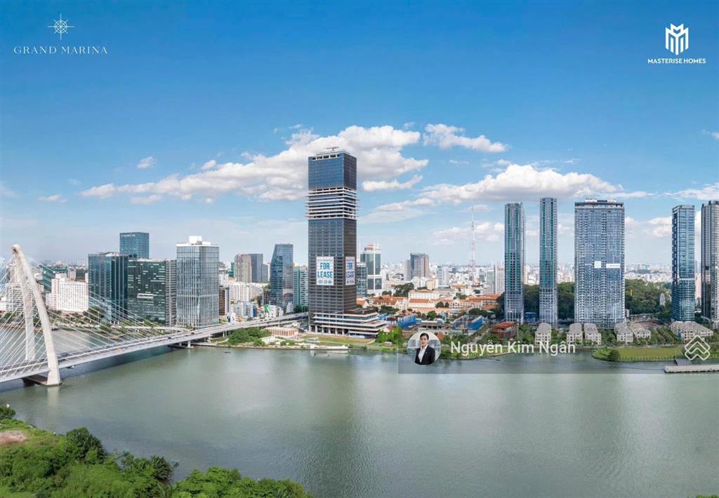 Kim ngân grand marina  bán căn 2pn  93m2 giá 39.5tỷ căn góc trực diện sông saigon tòa sea