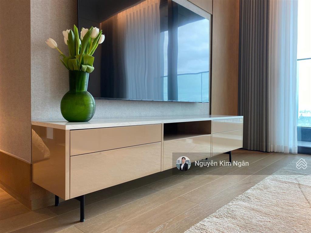 Cho thuê 3pn full nội thất view sông 125tr/th tòa sea jw marriott  grand marina, miễn pql