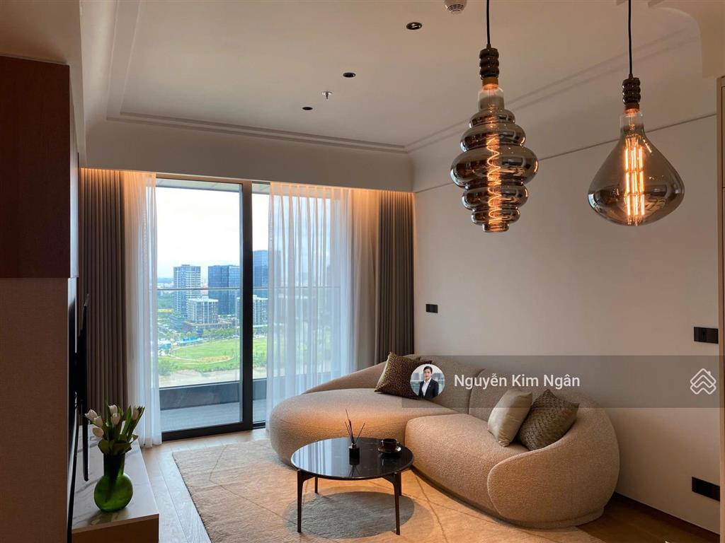 Cho thuê 3pn full nội thất view sông 125tr/th tòa sea jw marriott  grand marina, miễn pql