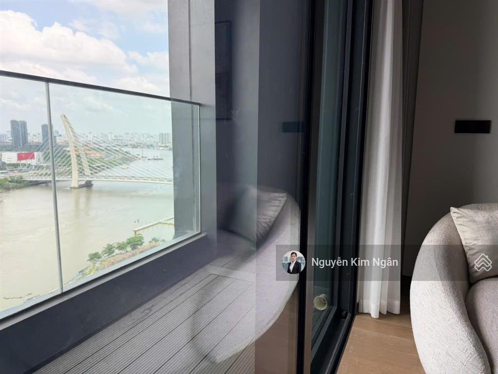 Cho thuê 3pn full nội thất view sông 125tr/th tòa sea jw marriott  grand marina, miễn pql