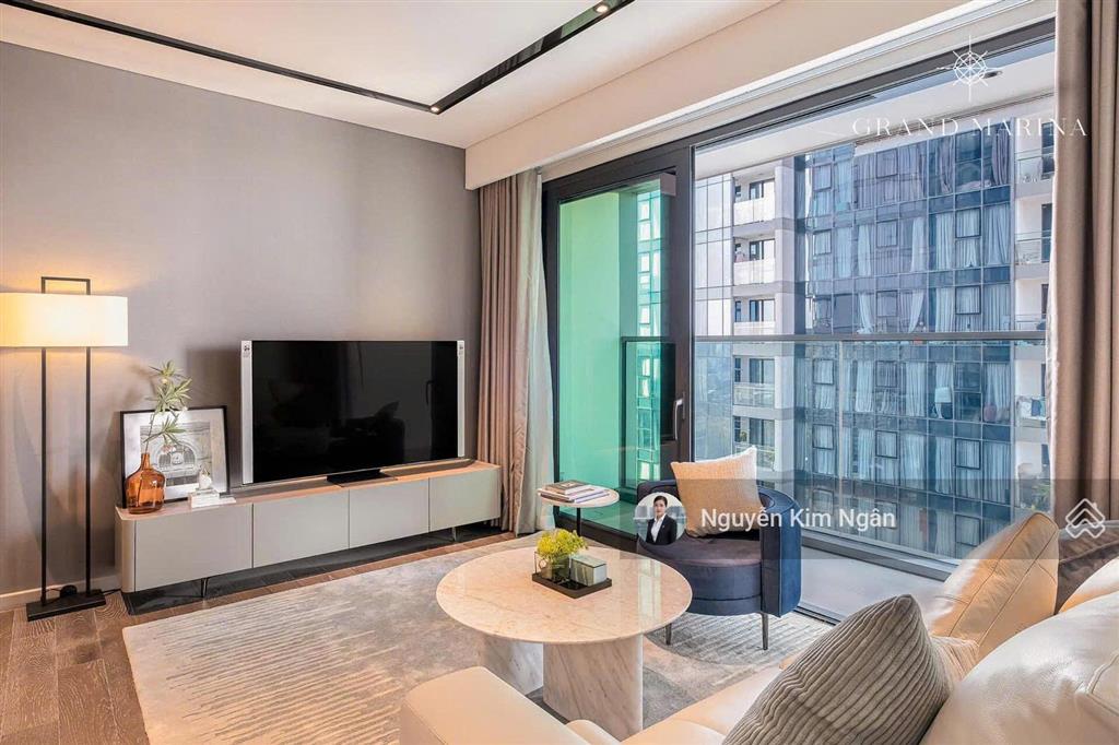 Cho thuê căn 1pn full nội thất 35tr/tháng, free phí quản lý tại grand marina saigon