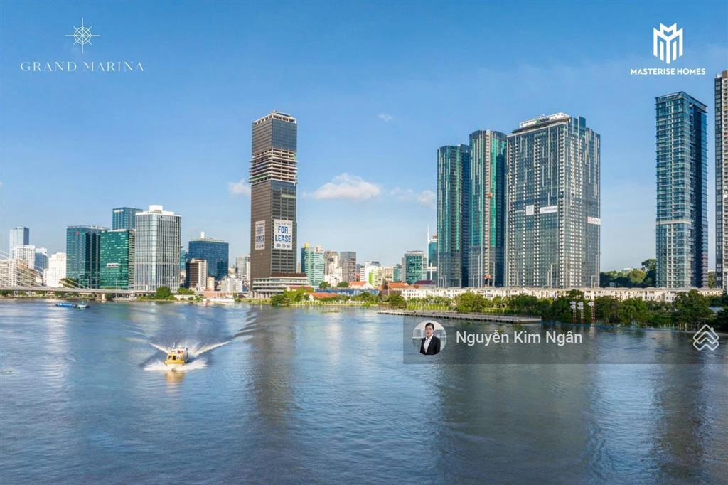 Cho thuê căn 1pn full nội thất 35tr/tháng, free phí quản lý tại grand marina saigon