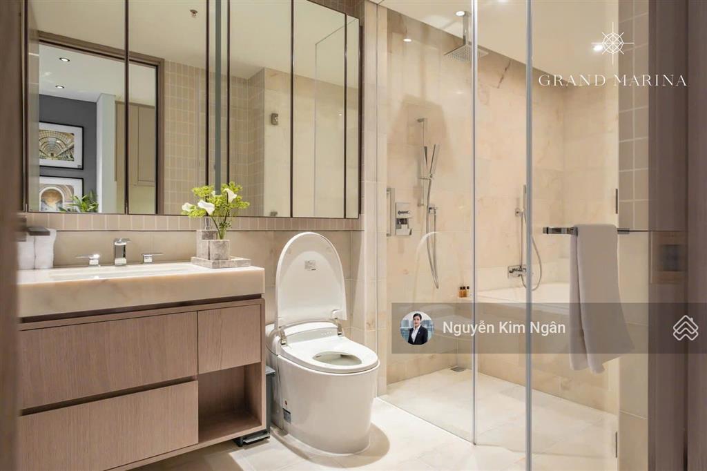Cho thuê căn 1pn full nội thất 35tr/tháng, free phí quản lý tại grand marina saigon