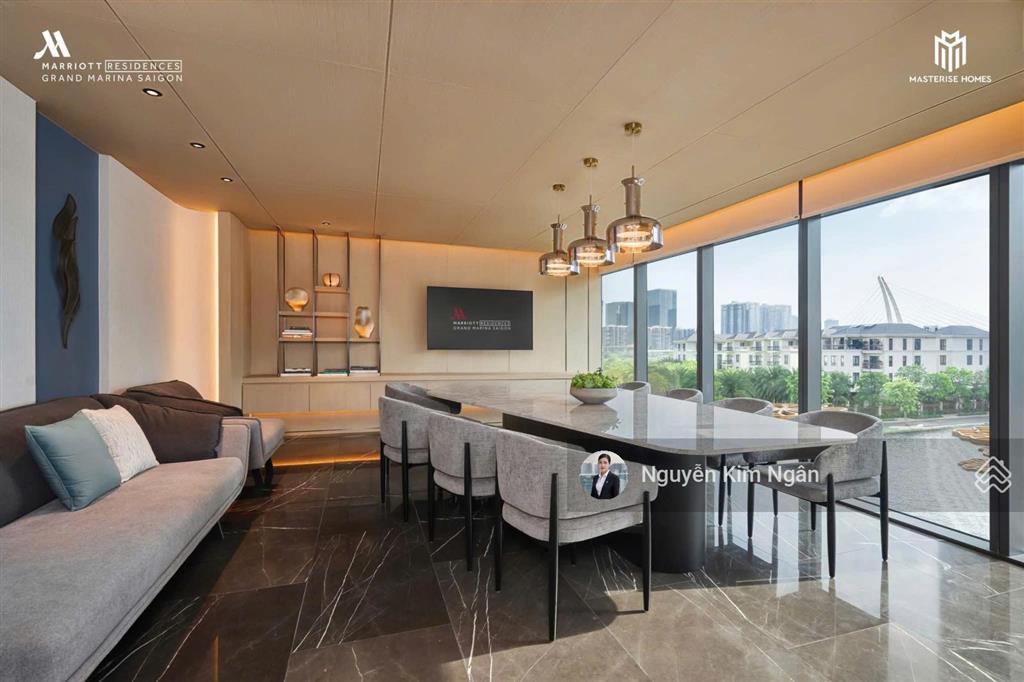 Cho thuê căn 1pn full nội thất 35tr/tháng, free phí quản lý tại grand marina saigon
