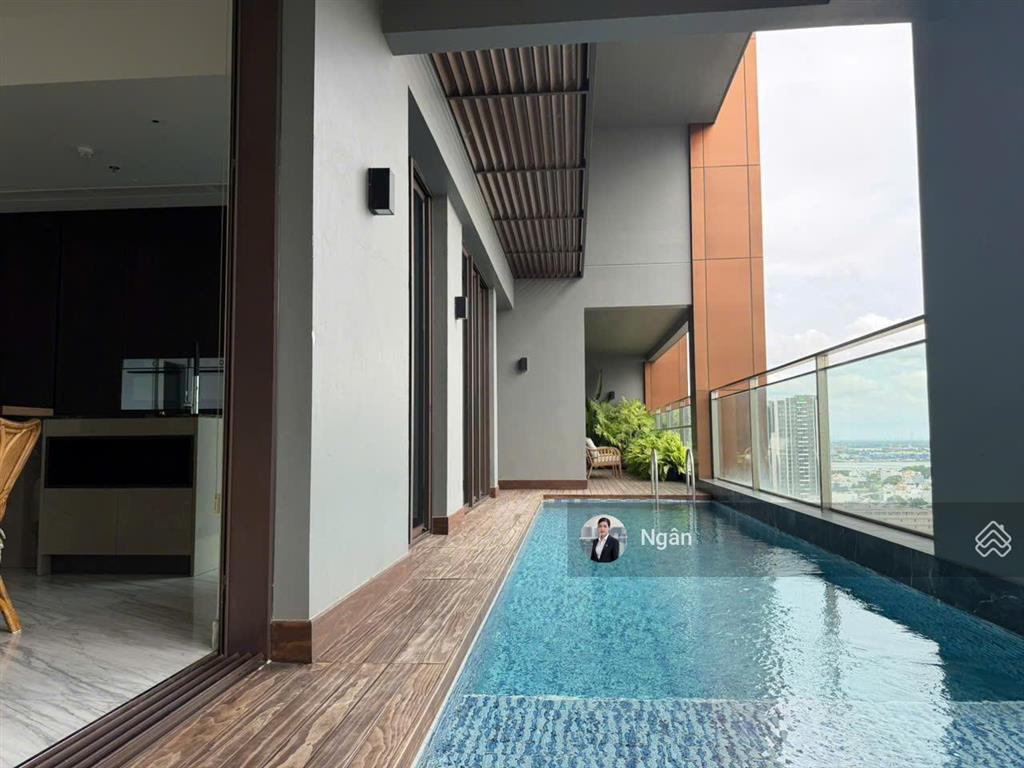 Kim ngân define  bán căn poolvilla 4pn + 1pn maid  6wc  325m2 55 tỷ all in