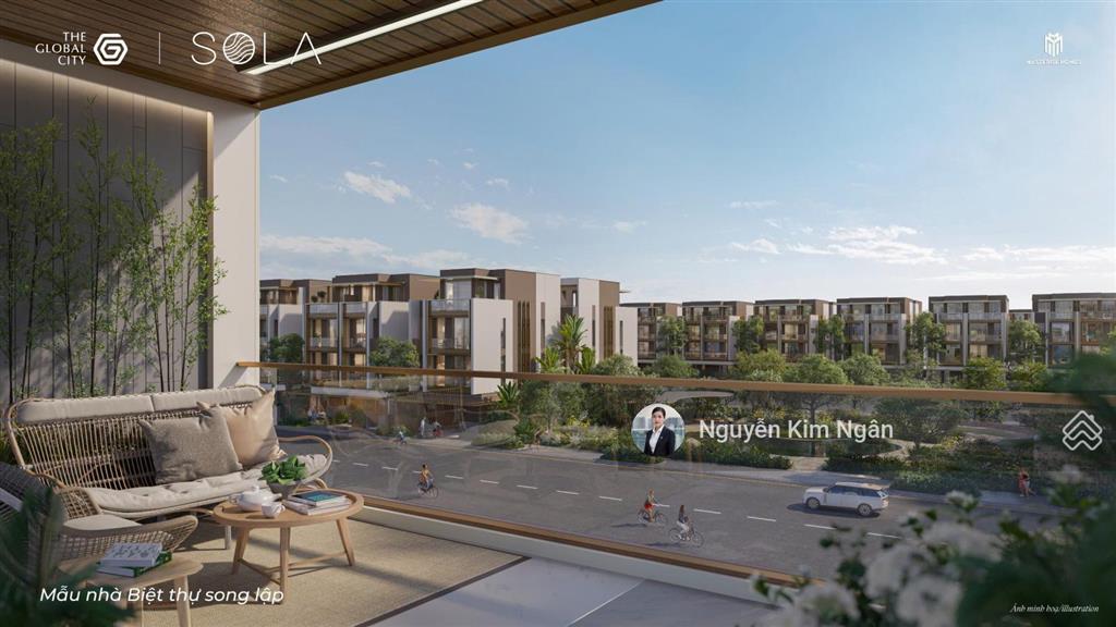Kim ngân  bán nhà phố liền kề 114m2 giá 48 tỷ tại sola  global city