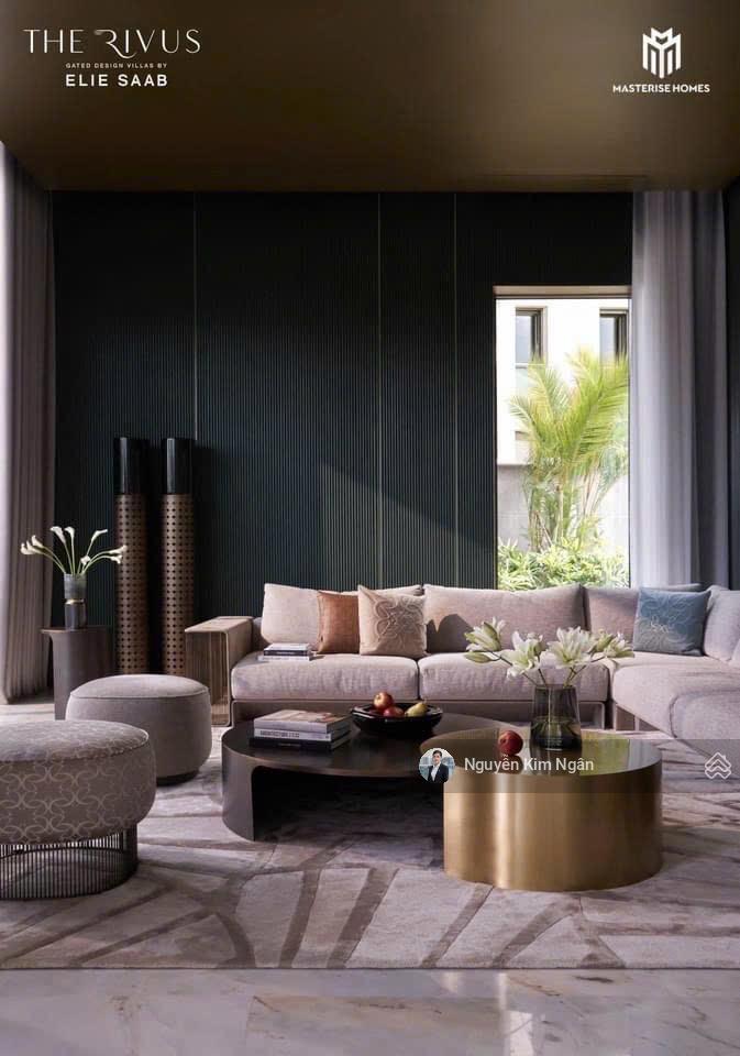 Kim ngân the rivus  bán dinh thự 700m2 giá 190 tỷ ở the rivus elie saab